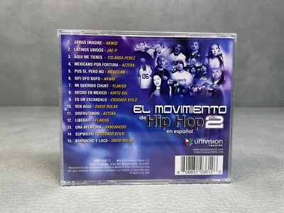 El Movimiento de Hip Hop Volume 2 CD by Various Artists