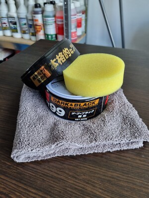 New Soft 99 Japanese Popular Car Wax for Dark Black + GIFT