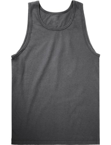 Mens TANK TOP Heavy A-Shirt Camo Cotton Basic Muscle Gym Workout Sleeveless Tee - Picture 9 of 32