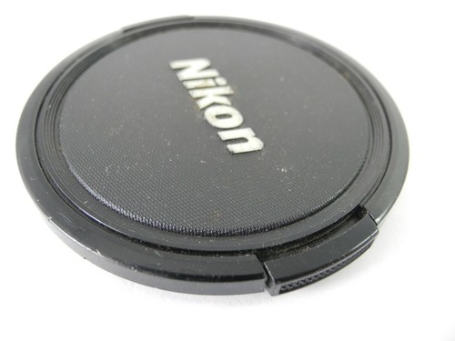 NIKON SNAP CAP FRONT LENS CAP 72MM WITH SILVER LOGO CLEAN NICE VINTAGE - Picture 2 of 5