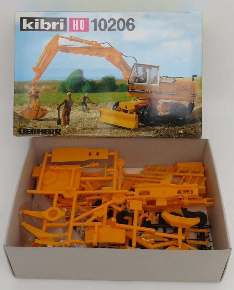 Kibri #10206 Pala Escavatore Liebherr 922 Ho 1/87 IN Box Quadri E Completo - Immagine 4 di 4