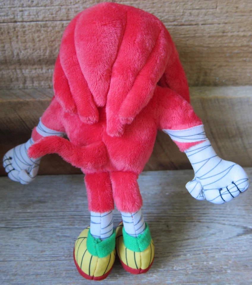 TOMY - SEGA Sonic the Hedgehog KNUCKLES 9 pulgadas peluche PROTOTIPO - NUNCA LANZADO Foto 4 de 4