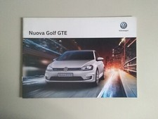 Depliant brochure Volkswagen Golf GTE - 2016