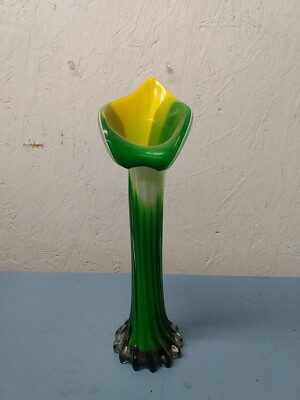 Vintage Murano Art Glass Flower Vase (LL) | eBay