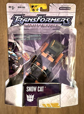 NEW SEALED TRANSFORMERS UNIVERSE SNOW CAT DECEPTICON 2005 MISC Hasbro