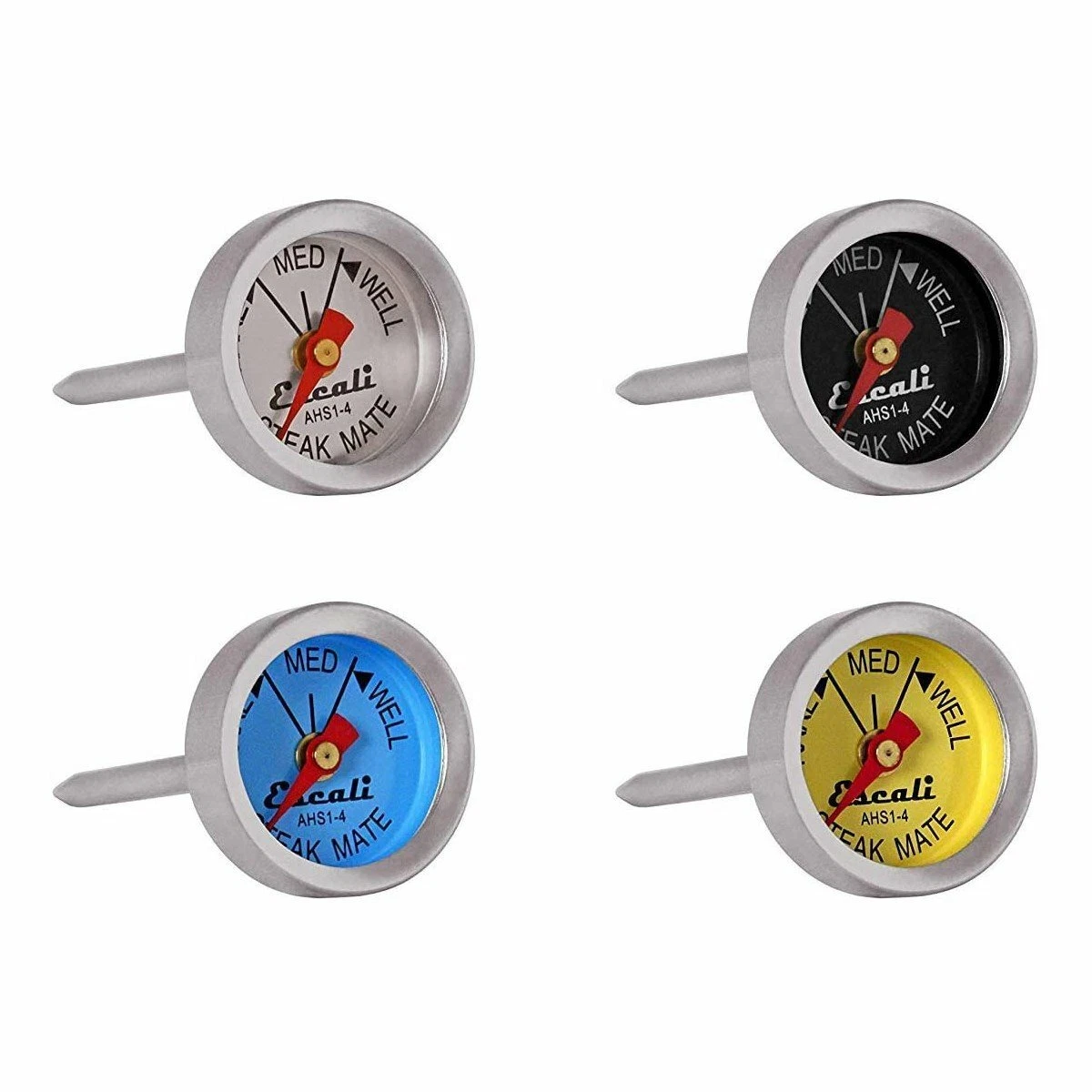 Escali Easy Read Steak Thermometer Set (Set of 4)