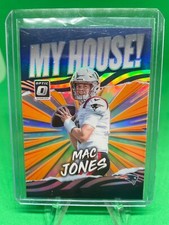 2021 PANINI DONRUSS OPTIC FOOTBALL MY HOUSE SILVER RC #MH-5 MAC JONES PATRIOTS