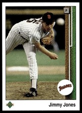 1989 Upper Deck Jimmy Jones San Diego Padres #286