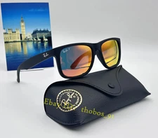 *BRAND NEW* Ray-Ban Justin RB4165 622/6Q Polarized Sunglasses Red 54mm UV400