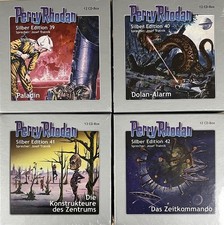 XXL Perry Rhodan Silber Edition Hörbuch Paket Folge 39,40,41,42 auf 49 CDS