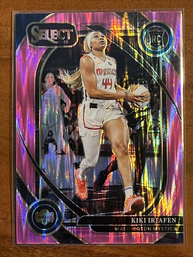 Kiki Iriafen #205 2025 Panini Select WNBA card