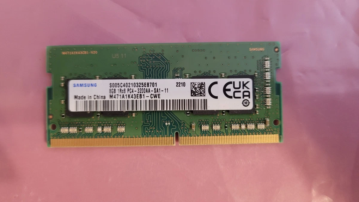 Samsung 8GB Computer DDR4 SDRAM for sale - eBay