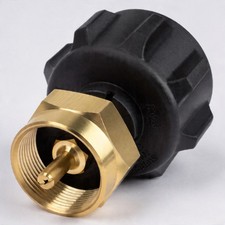 GASPRO Propane Refill Adapter Fill 1lb Bottles from 20lb Tank Solid Brass US
