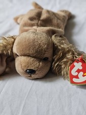 Ty Beanie Baby Spunky The Cocker Spaniel From 1997 Retired With Tags