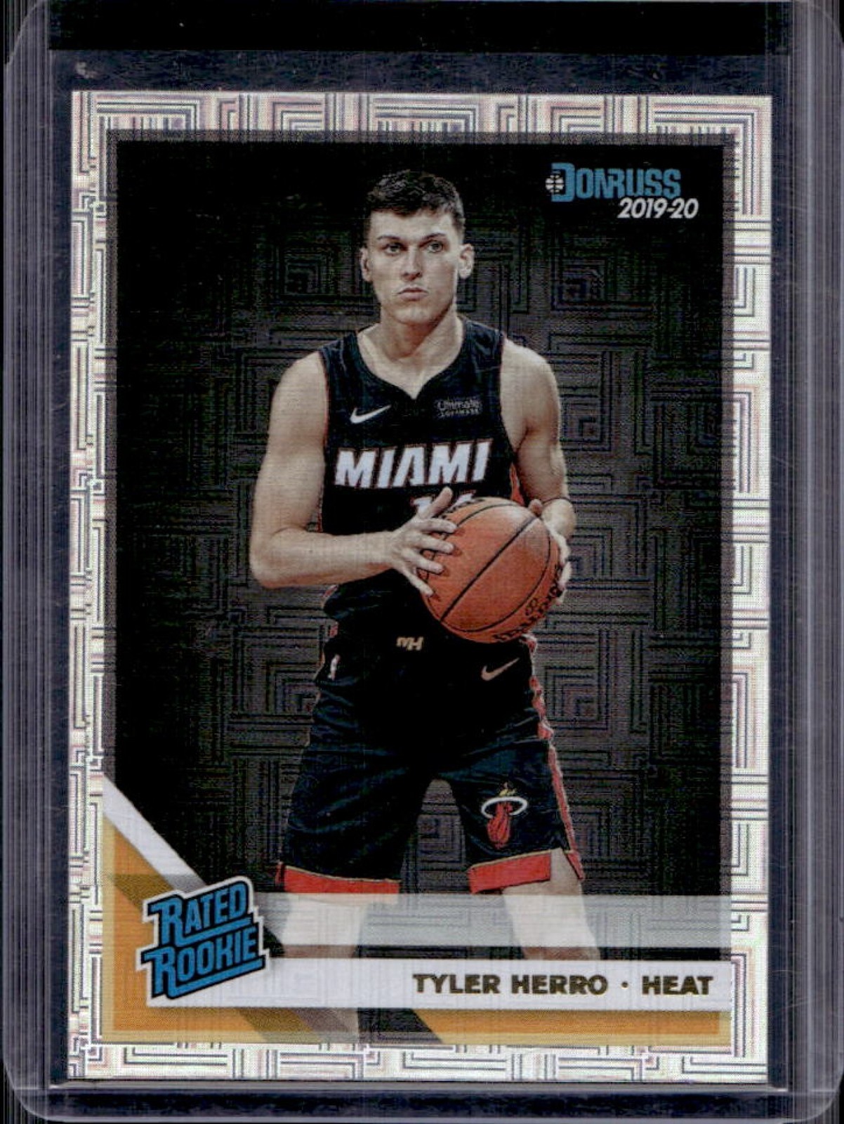 2019-20 Panini Donruss Tyler Herro Infinite Rookie RC #212 Heat