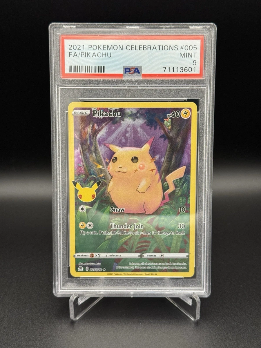 Pikachu Pokémon TCG Professional Sports Authenticator (PSA) Holo
