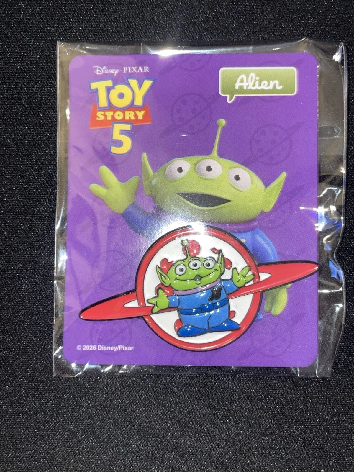 New ListingToy Story 5 Alien Pin Movie Theater Exclusive Promo Pixar Collectible AMC