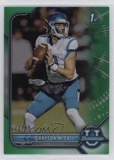 2021-22 Bowman U Chrome Prospects Green Refractor 73/99 Grayson McCall #55 1bf9