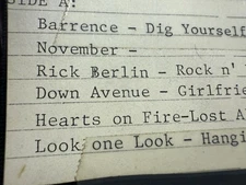 1980’s PROMO PRETTY POLLY PRODUCTIONS DEMO ROCK NEW WAVE + BOSTON MASSACHUSETTS