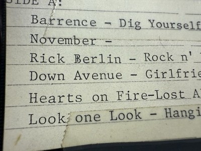 1980 s PROMO PRETTY POLLY PRODUCTIONS DEMO ROCK NEW WAVE + BOSTON MASSACHUSETTS
