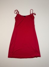 Guess Y2K Mini Dress Spaghetti Strap Red Size...