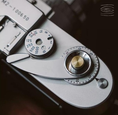Mini 7mm/8mm Brass White Copper Camera Shutter Release Button for Fujifilm Leica