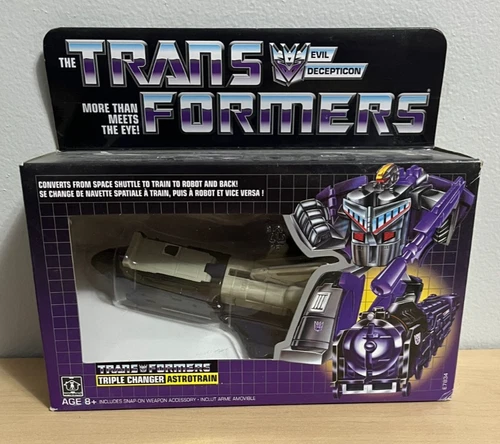 2019 Hasbro Transformers Walmart Exclusive Vintage G1 Reissue Astrotrain New