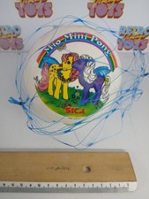 PALLA PALLONE CALCIO VINTAGE HASBRO NEW MY LITTLE PONY SICA MIO MINI PONY 1985
