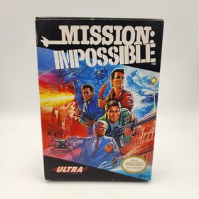 Mission: Impossible - Nintendo NES w/ Original Packaging *preown/tested