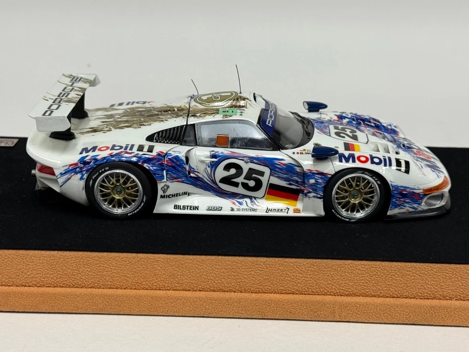 1/24 Tamiya PLM Dennis Koleber Porsche 911 GT1 1996 24 Horas de Le Mans. ABG202 Foto 3 de 4
