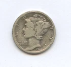 1931-D Mercury Dime - 90% Silver - Free Shipping