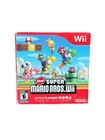 New ListingNew Super Mario Bros Wii Nintendo Game Sleeve Case & Disc Tested No Manual Retro