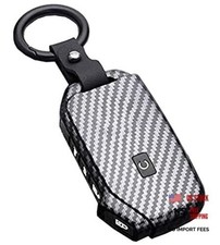 Key Fob Cover Case for Kia Ceed Cerato Forte NIRO Seltos 5 Buttons Black