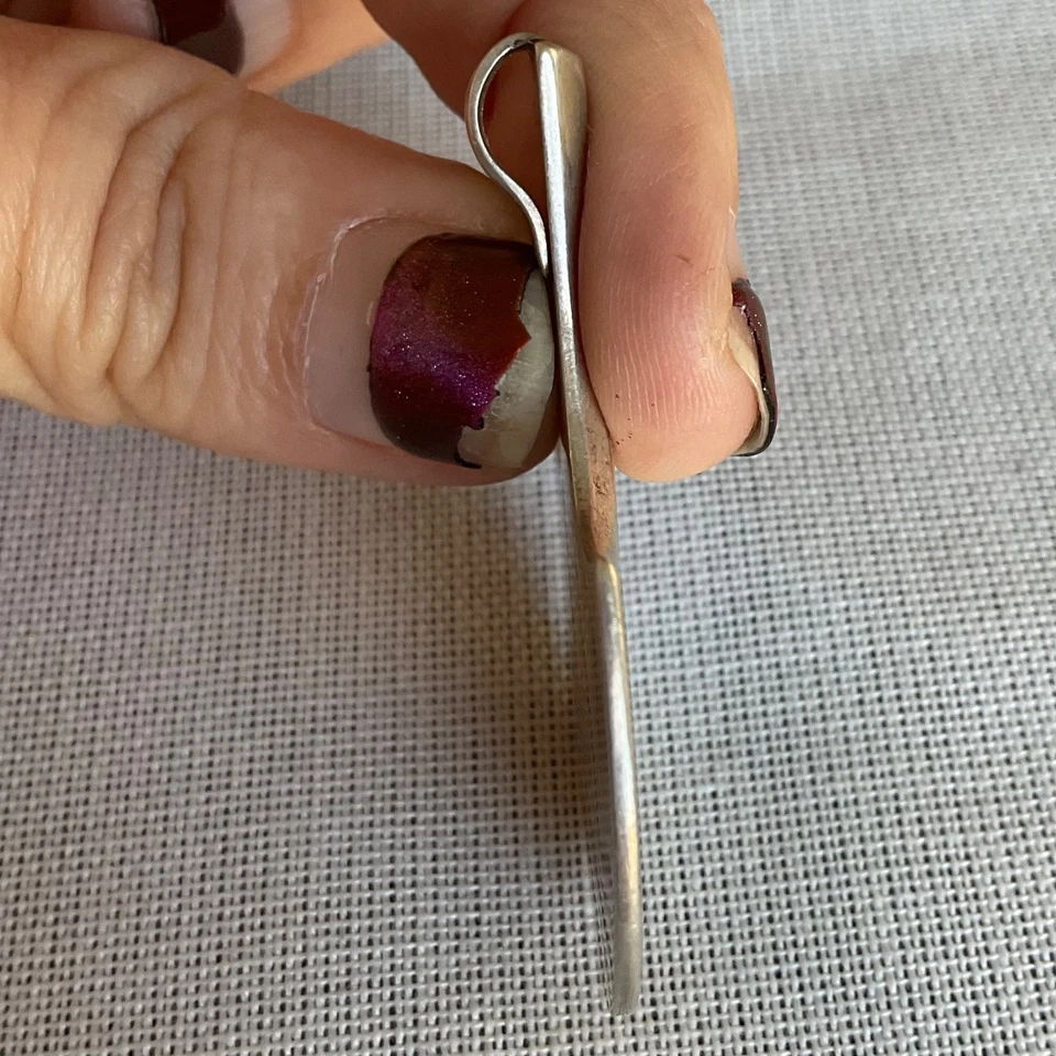 Signierter David-Andersen Norwegen Sterling Silber 925 Blautöne Emaille Anhänger - Bild 3 von 4