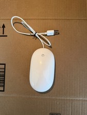 Apple Magic Mouse A1152 Wired USB White OEM Original Tested Working