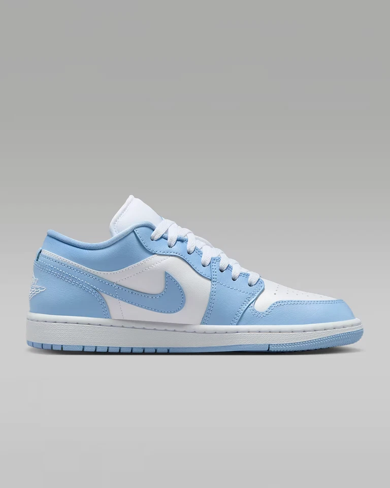 Jordan 1 Bajo Blanco Aluminio UNC Azul Blanco Para Mujer | Talla 6 - 12 Foto 2 de 4