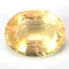 ASTONISHING NATURAL AFGHANISTAN CHAMPAGNE ORANGE HACKMANITE GEM - OVAL CUT