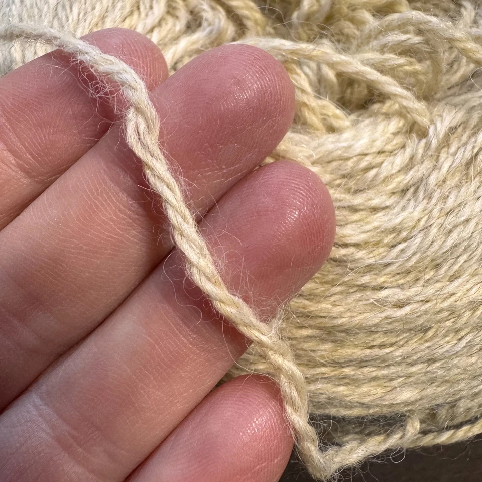 FIO DE ALPACA VINTAGE URZE PRIME - 2 bolos - 665 jardas DK - NOS - Imagem 3 de 4