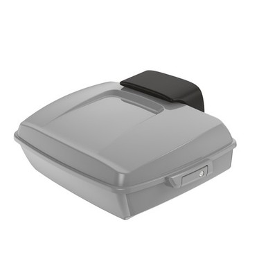 Advanblack Billiard Gray Chopped Tour Trunk Luggage Pad For Harley