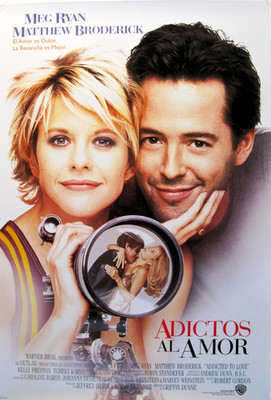Addicted to Love US one sheet '97 movie poster, rolled , 27 x40'' Spanish