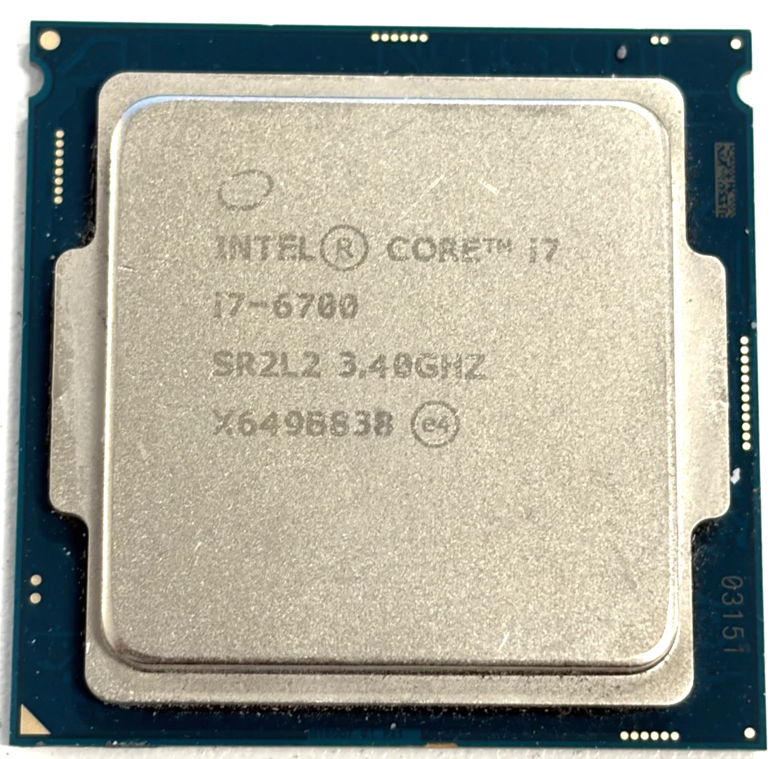 Intel Core i7-6700 Processor Model Computer Processors LGA 1151