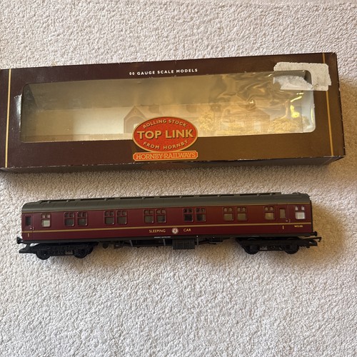 Hornby R433 BR Mk 1 Schlafwagen Reisebus 2105 weinrot. Spur O MIB REF F75  | Zustand: Used