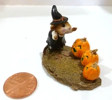 Wee Forest Folk WFF M-226 "Pumpkin Serenade" Halloween Piece with WFF box