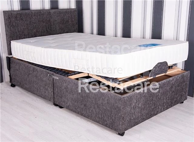 Small double adjustable bed deals