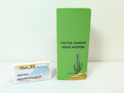 Louis Vuitton Discontinued Cactus Garden EDP 3.4oz/100ml eau Louis Vuitton Discontinued Cactus Garden EDP 3.4oz/100ml eau