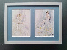 Gordon King Double  'A Sense Of Style / A Sense Of Elegance' Nudes FRAMED