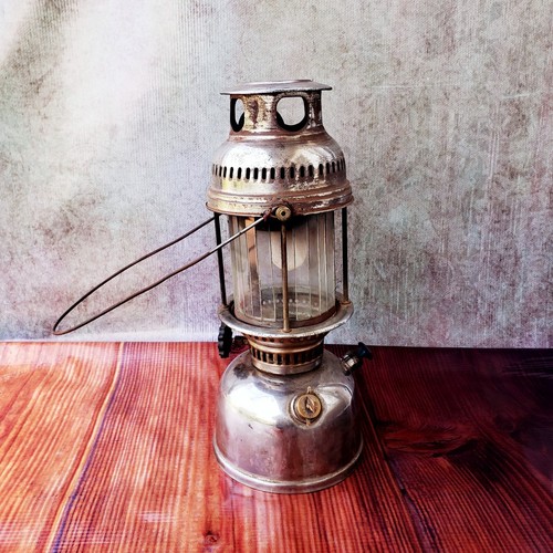 PETROMAX Original 500CP Brass Lamp Antique Collectible Kerosene Vintage Lantern. - Picture 3 of 15