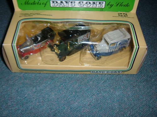1984 SAMMLERPAKET MODELS OF DAYS GONE BY LLEDO RACER' PASSAGIER & LIEFERUNG - Bild 1 von 3