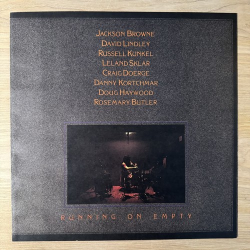 Jackson Browne — Running On Empty Vinyl LP Record (1977) Asylum 6E-113 EX/VG+ - Picture 3 of 9