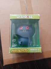 UglyDoll Gray Poe Action Figure 2009 Rare Series 2